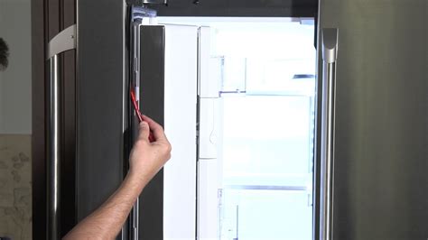 fridge door flapper|french door refrigerator not closing.